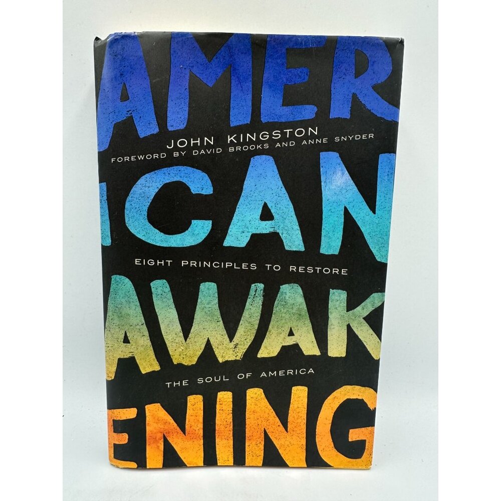 American Awakening John Kingston 2020 Hardcover Political Commentary